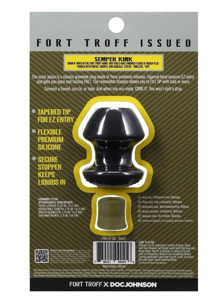 Fort Troff Kum Keeper Silicone Open End Anal Plug