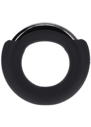 Fort Troff Pinch Zero Silicone Ring - Black/Metal