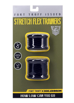 Fort Troff Stretch Flex Silicone Trainers - Black