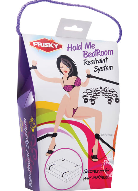 Frisky Hold Me Bedroom Restraint System - Black