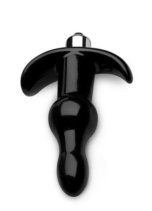 Frisky Rolling Noir Bumpy Vibrating Anal Plug