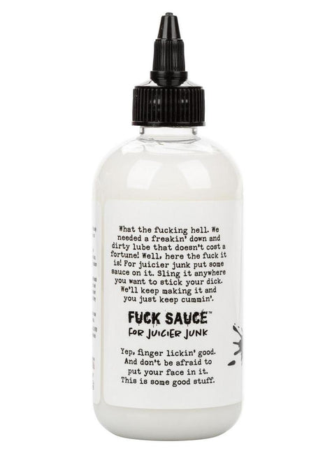 Fuck Sauce Cum Scented Water Based Lubricant - 8oz.