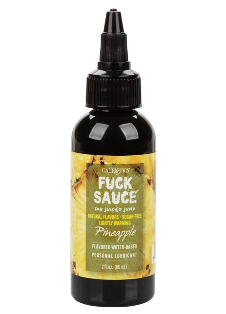 Fuck Sauce Flavored Water Based Personal Lubricant Pineapple - 2oz