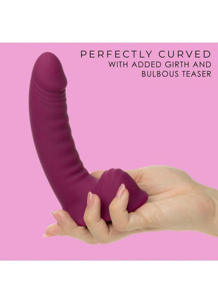 G-Ride Road Trip Rechargeable Silicone Dual Motor Vibrating Dildo with Suction Cup
