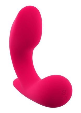 Gender X All About The Bass Rechargeable Silicone Vibrator with Remote - Red