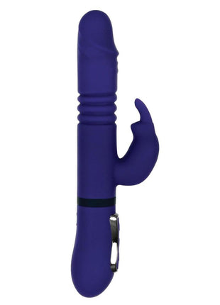 Gender X All In One Rechargeable Silicone Rabbit Vibrator - Purple