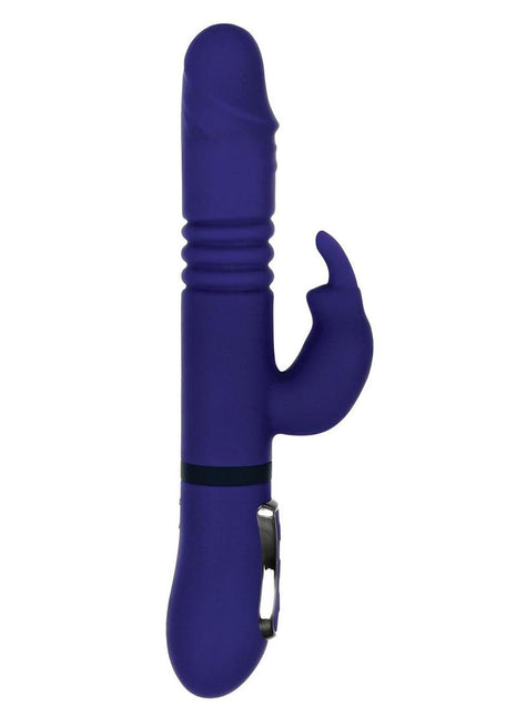 Gender X All In One Rechargeable Silicone Rabbit Vibrator - Purple