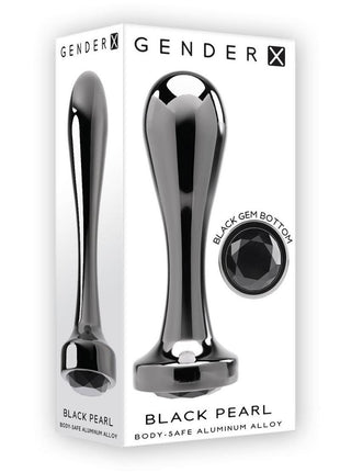 Gender X Black Pearl Anal Plug - Smoke
