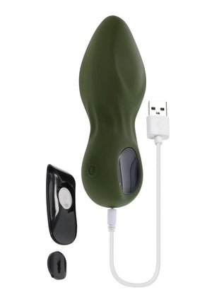 Gender X My Secret Garden Rechargeable Silicone Anal Plug with Remote