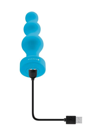 Gender X Plugged Up Rechargeable Silicone Anal Beads