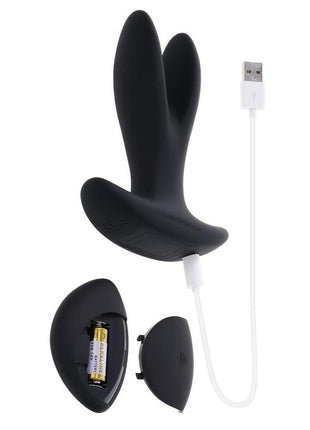 Gender X Spread The Love Rechargeable Silicone Vibrating Anal Plug with Remote Control