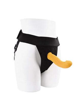 Gender X Sweet Embrace Rechargeable Silicone Dual Vibrating Strap-On with Remote Control
