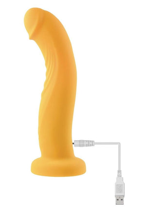 Gender X Sweet Embrace Rechargeable Silicone Dual Vibrating Strap-On with Remote Control