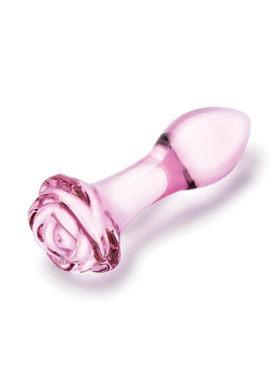 Glas Rosebud Butt Plug