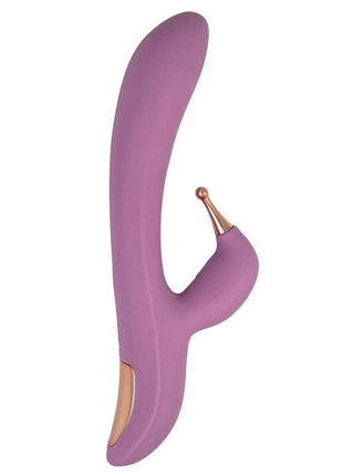 Goddess Tri-Tip Rechargeable Silicone Personal Vibrator - Lavender/Purple