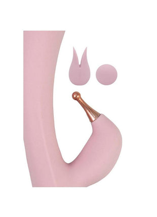 Goddess Tri-Tip Rechargeable Silicone Personal Vibrator