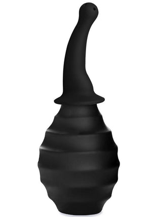 Good Clean Fun Silicone Angled Douche - Black