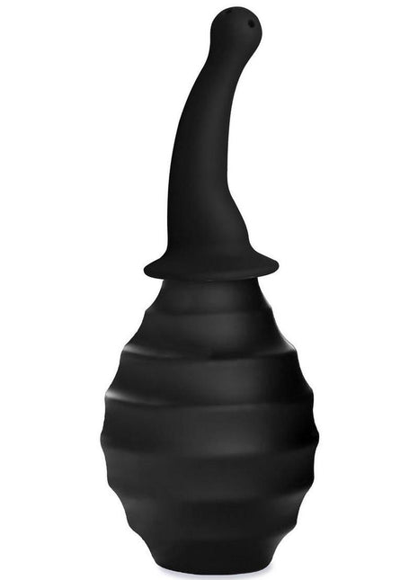 Good Clean Fun Silicone Angled Douche - Black
