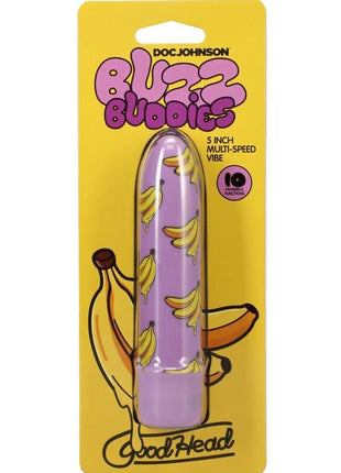 Goodhead Buzz Buddies Banana 5in Vibe - Purple/Yellow