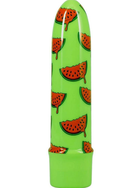 Goodhead Buzz Buddies Watermelon 5in Vibe - Green/Red