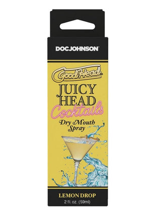 Goodhead Juicy Head Cocktails Dry Mouth Spray Boxed 2oz - Lemon Drop