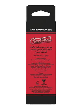 Goodhead Juicy Head Cocktails Dry Mouth Spray Boxed 2oz - Sex On The Beach