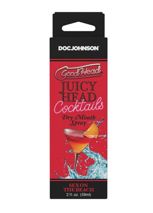 Goodhead Juicy Head Cocktails Dry Mouth Spray Boxed 2oz - Sex On The Beach