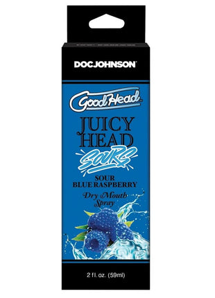 Goodhead Juicy Head Dry Mouth Spray - Sour Blue Raspberry - 2oz