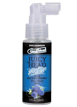 Goodhead Juicy Head Dry Mouth Spray - Sour Blue Raspberry - 2oz