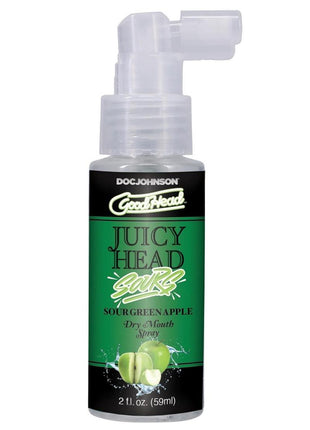 Goodhead Juicy Head Dry Mouth Spray - Sour - Green Apple - 2oz