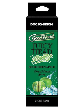 Goodhead Juicy Head Dry Mouth Spray - Sour - Green Apple - 2oz