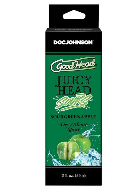 Goodhead Juicy Head Dry Mouth Spray - Sour - Green Apple - 2oz