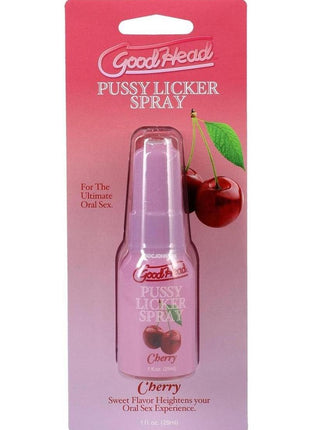 Goodhead Pussy Licker Spray - Cherry - 1oz