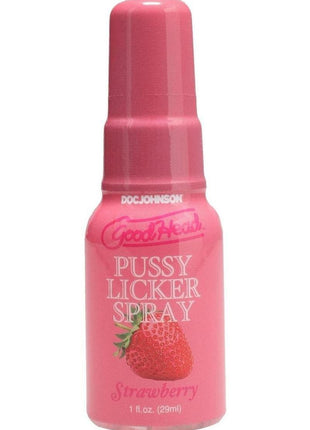 Goodhead Pussy Licker Spray - Strawberry - 1oz