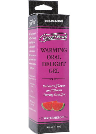Goodhead Warming Head Oral Delight Gel Flavored Watermelon - 4oz