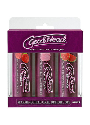 Goodhead Warming Head Oral Delight (3pc Set) Assorted Flavors