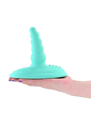 Grinders Sublime App Controlled Rechargeable Silicone Vibrating Dual Motor Beaded Pad