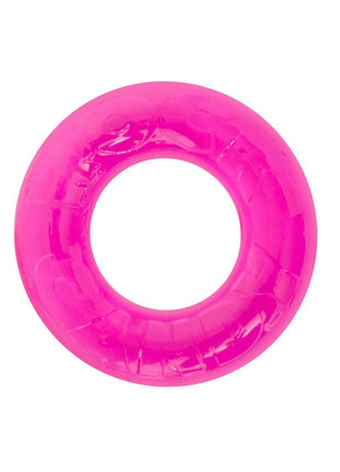 Gummy Cock Ring - Pink - One Size