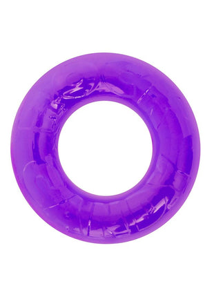 Gummy Cock Ring - Purple - One Size