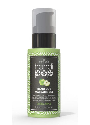 Handipop Edible Hand Job Massage Gel - Green Apple - 2oz