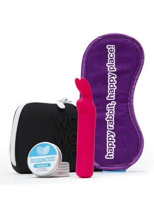 Happy Rabbit Clitoral Rechargeable Silicone Pleasure Kit - Purple - 4 Piece