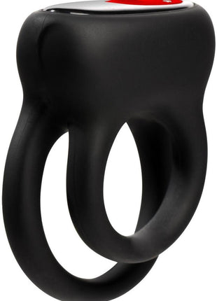 Hard-On Vibrating Rechargeable Silicone Double Cock Ring