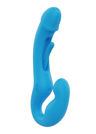 Harmony Duo App-Controlled Rechargeable Silicone Strapless Strap-On