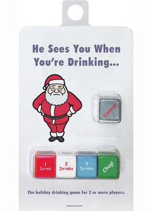 He Sees You Drinking Game