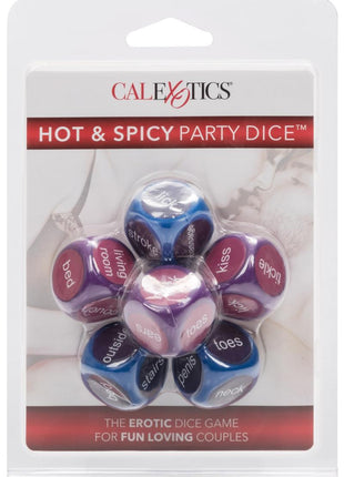 Hot and Spicy Party Dice - Multicolor
