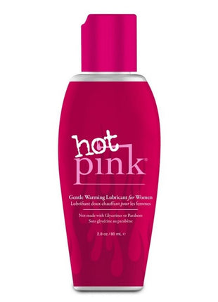 Hot Pink Water Based Warming Lubricant - 2.8oz