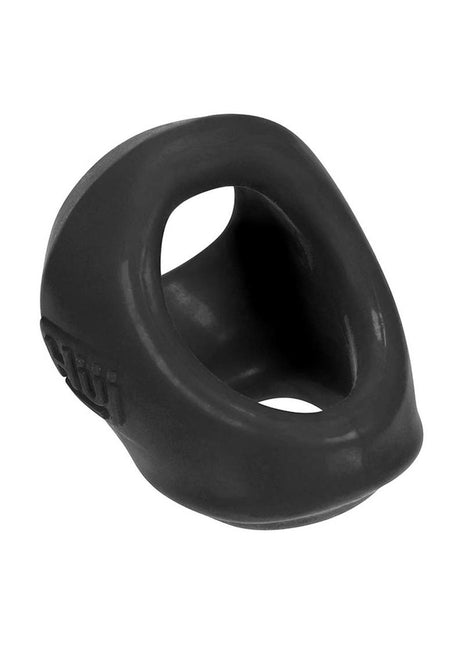 Hunkyjunk Clutch Silicone Cock and Ball Sling - Black