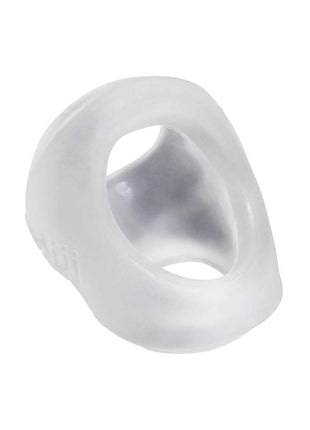 Hunkyjunk Clutch Silicone Cock and Ball Sling - Clear