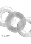 Clear/White/White Ice / 3 Pack