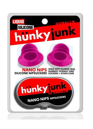Hunkyjunk Nano Nips Just The Tip Silicone Nipple Nubs - Pink